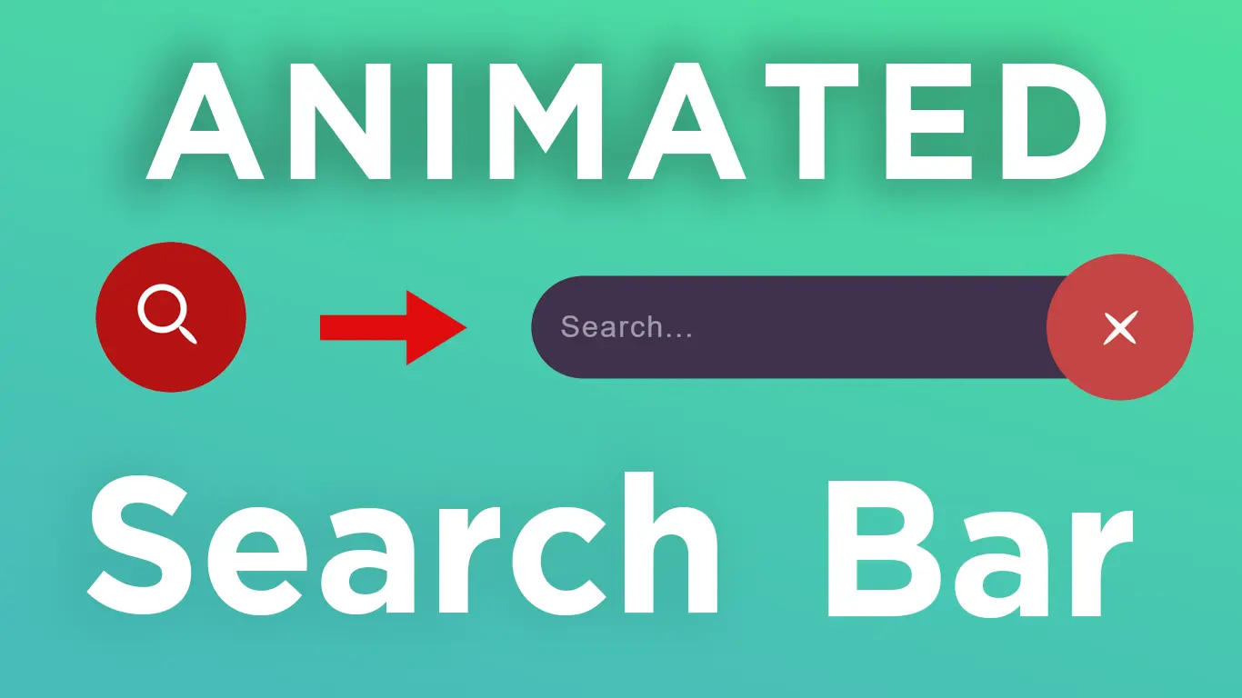 Awesome CSS Search Box Using Only HTML & CSS | Animated Search Box